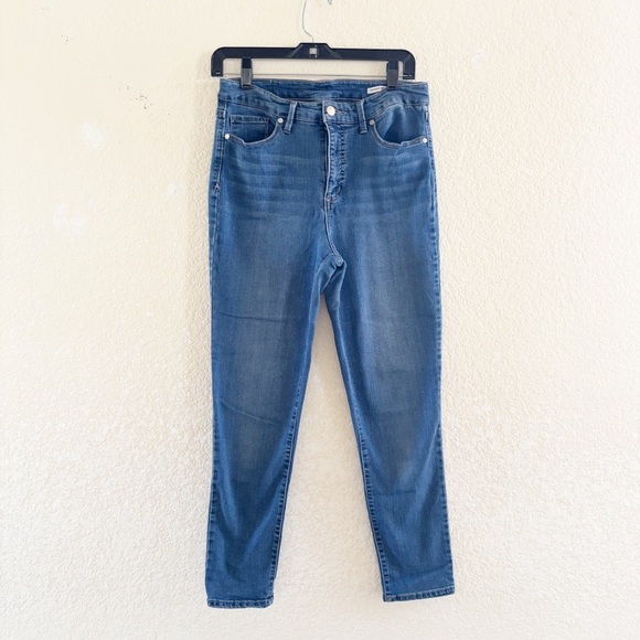 Anne Klein Blue Skinny Fit Jeans - Picture 1 of 10